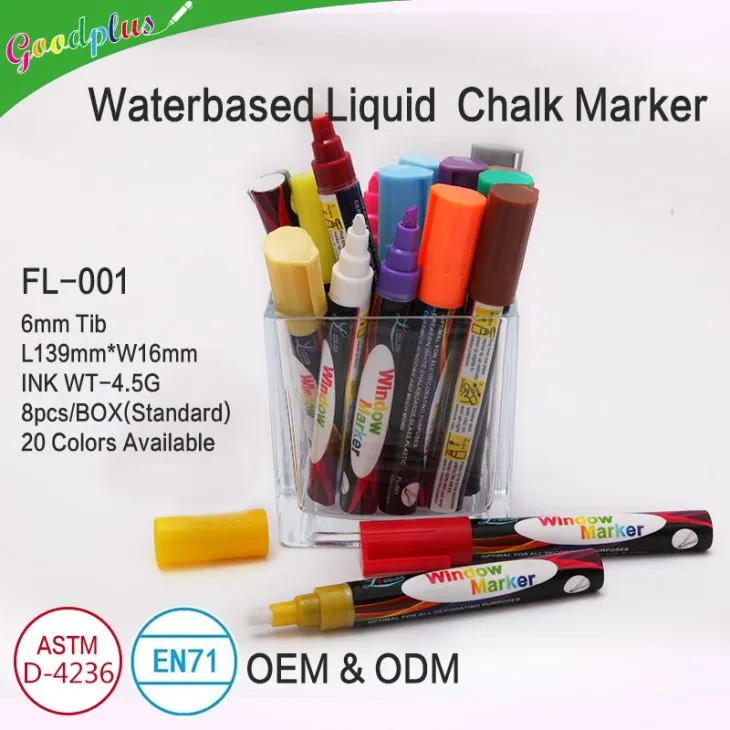 Chalk Markers Color Set