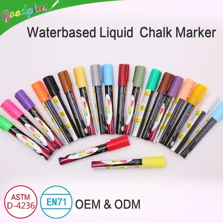 Multi Colors Chalk Markers Pack